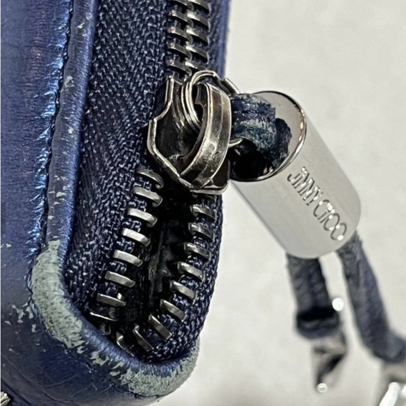 Jimmy Choo Long Star Studded Wallet - Picture 9 of 9